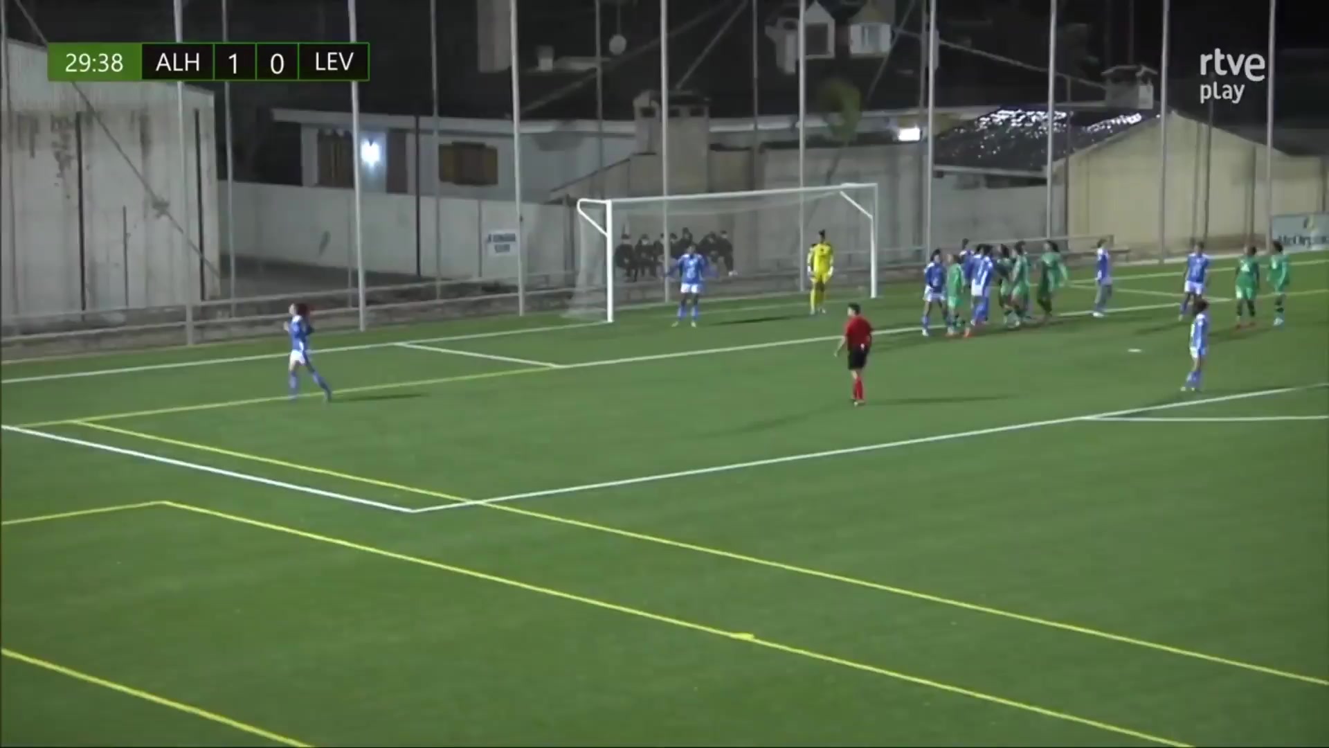 S Q C Alhama CF (w) Vs Levante UD (w)  Goal in 29 min, Score 1:1