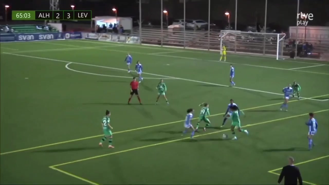 S Q C Alhama CF (w) Vs Levante UD (w)  Goal in 67 min, Score 3:3