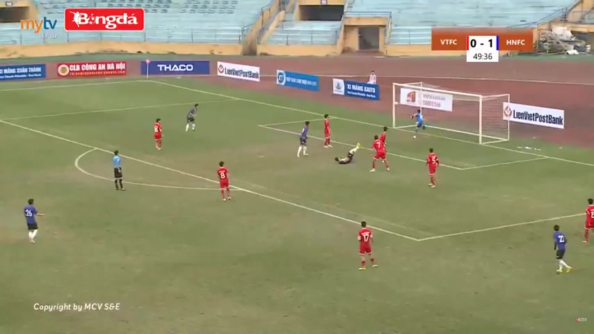 INT CF Viettel FC Vs T T Hanoi 50 phút Vào, ghi bàn 0:2