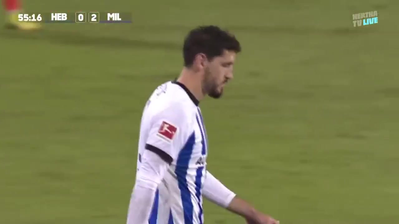 INT CF Hertha Berlin Vs Millonarios 57 phút Wilfried Kanga AkaVào, ghi bàn 1:2