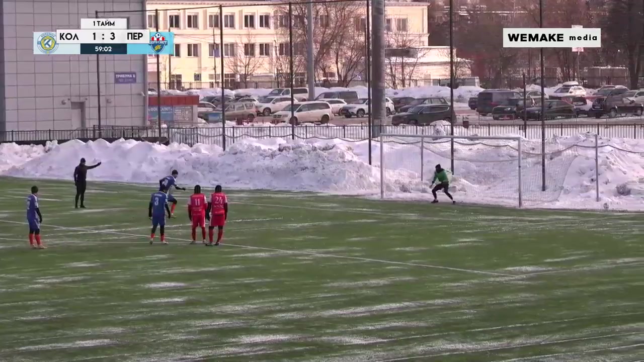 INT CF FK Kolomna Vs Peresvet Podolsk 59 phút Vào, ghi bàn 2:3