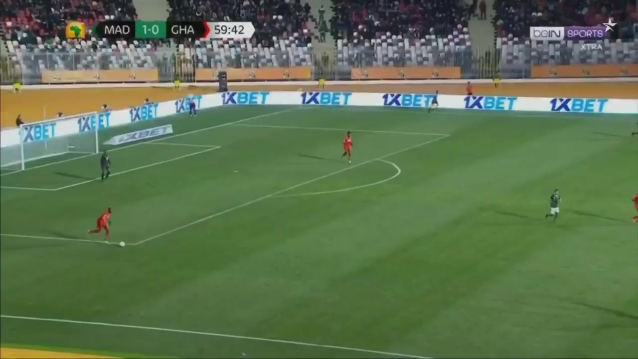 CAF SC Madagascar Vs Ghana 62 phút Vào, ghi bàn 2:0