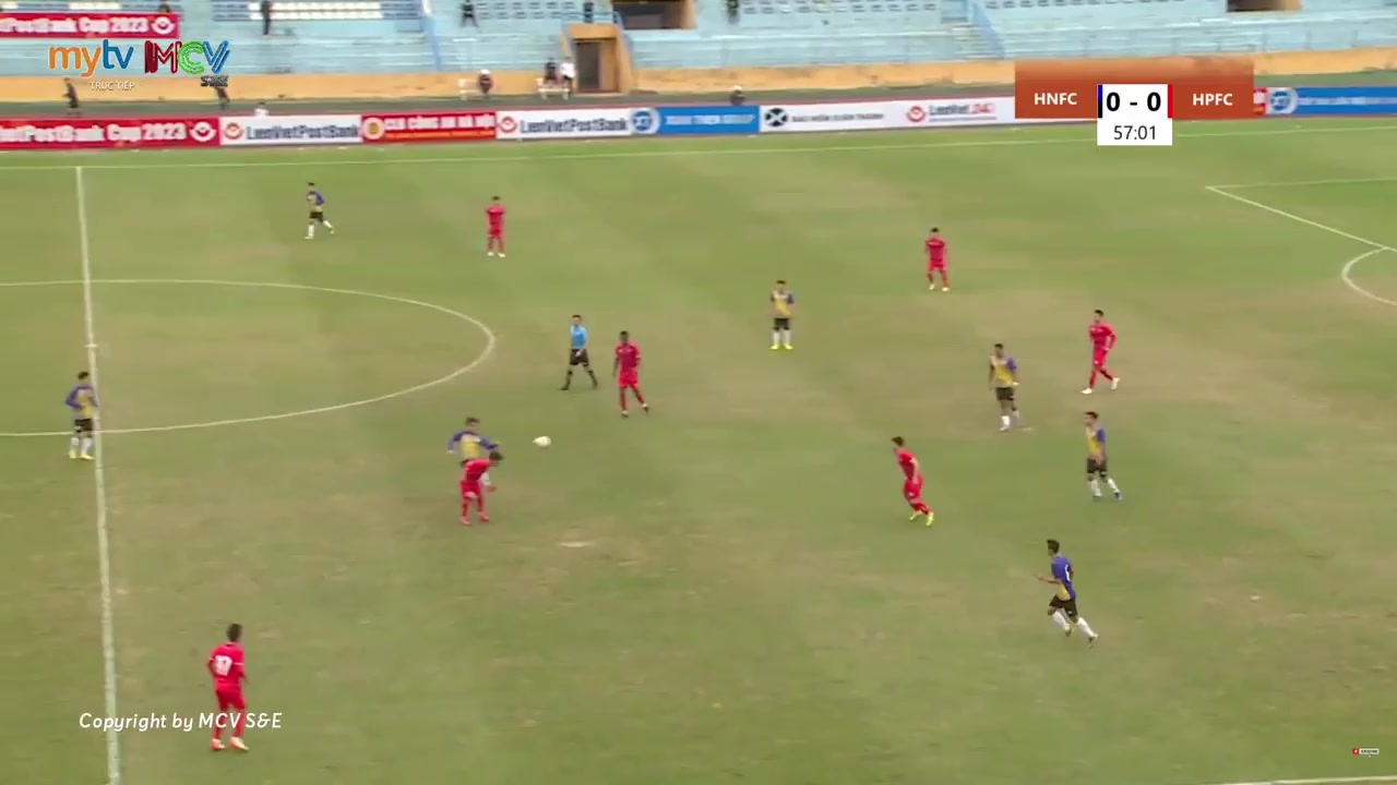 INT CF T T Hanoi Vs XM Hai Phong FC 58 phút Vào, ghi bàn 1:0