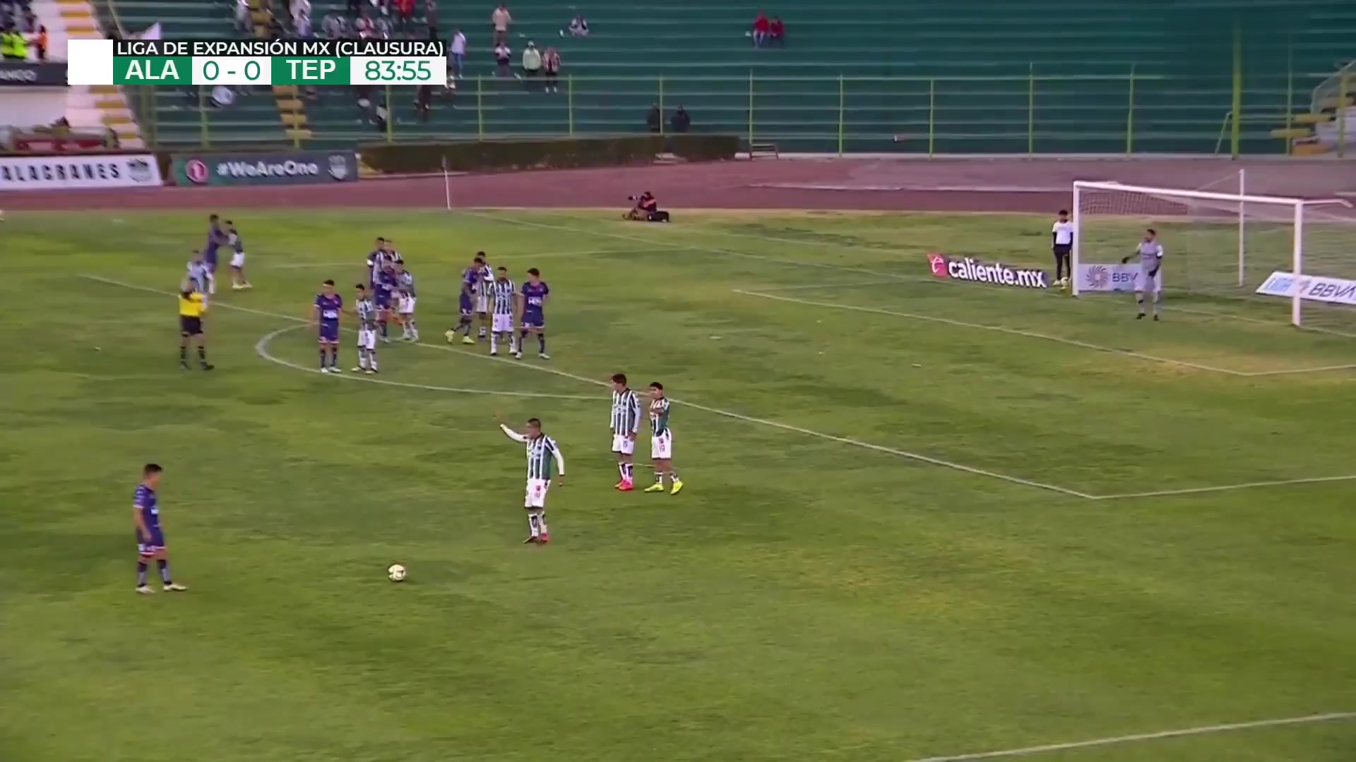 MEX D2 CD Alacranes de Durango Vs Tepatitlan de Morelos  Goal in 86 min, Score 0:1