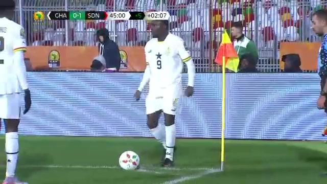 CAF SC Ghana Vs Sudan  Goal in 45+ min, Score 1:1