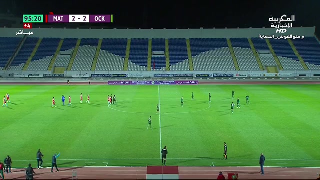 MAR D1 Maghrib Association Tetouan Vs OCK Olympique de Khouribga 95 phút Vào, ghi bàn 2:2