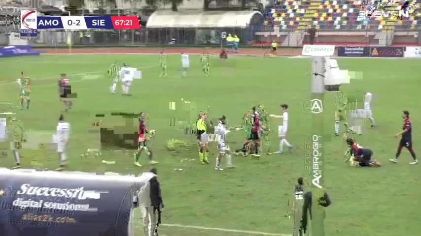 ITA C1 Montevarchi Vs Robur Siena S.S.D. 68 phút Vào, ghi bàn 1:2