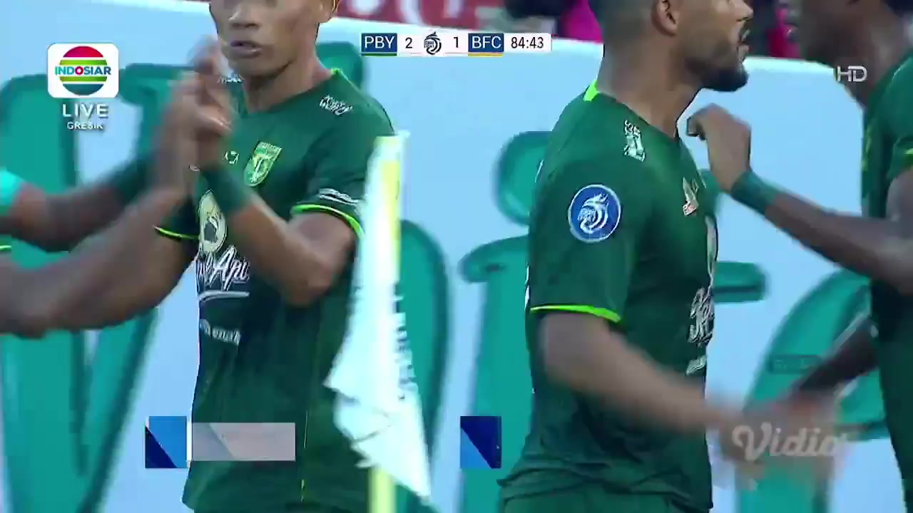 IDN ISL Persebaya Surabaya Vs Bhayangkara Solo FC 84 phút Vào, ghi bàn 2:1