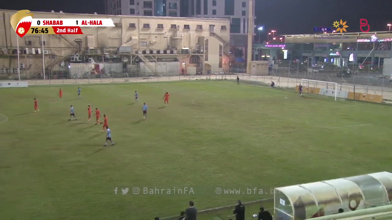 BHR D1 Al-Hala Vs Al-Shabbab  Goal in 77 min, Score 1:1