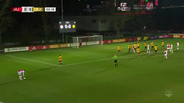 17 Jong Ajax (Youth) Vs Roda JC 23 skor gol , skor 1:0