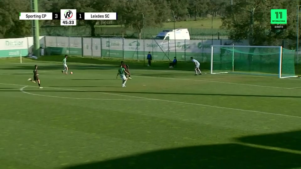 Por U23 Sporting Lisbon Sad U23 Vs Leixoes U23  Goal in 47 min, Score 4:1