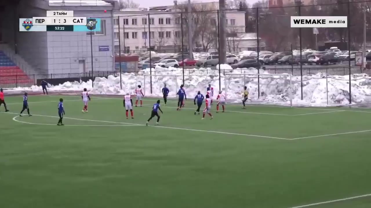 INT CF Peresvet Podolsk Vs Saturn Moscow  Goal in 55 min, Score 1:4