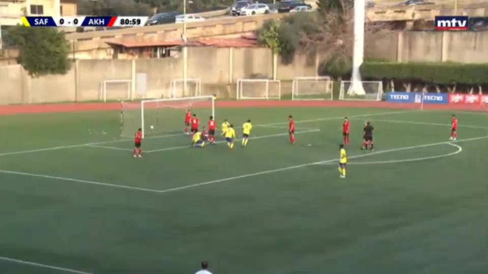 LBN D1 Al-Safa Vs Al Akhaahli Alay  Goal in 81 min, Score 1:0