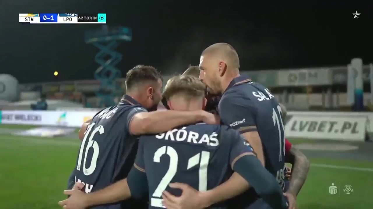 6 Stal Mielec Vs Lech Poznan 61 skor gol , skor 0:1