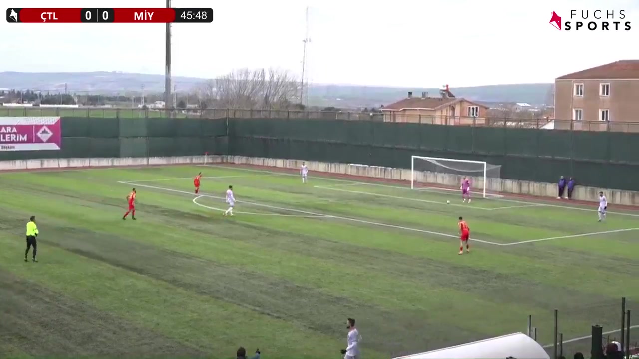 TUR 3B Catalca Spor Vs Celspor  Goal in 47 min, Score 1:0