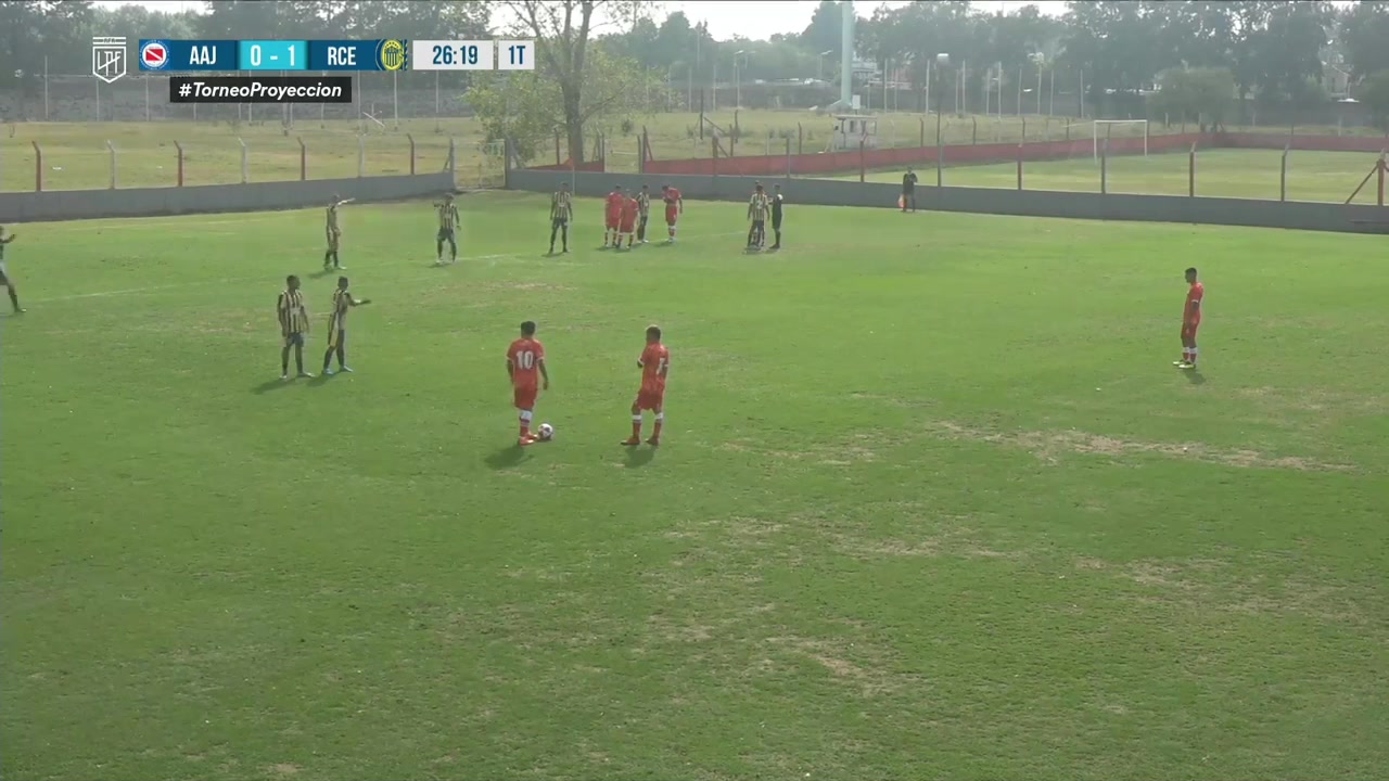 AR L（R） Argentinos Jrs Reserves Vs Rosario Central Reserves  Goal in 27 min, Score 1:1