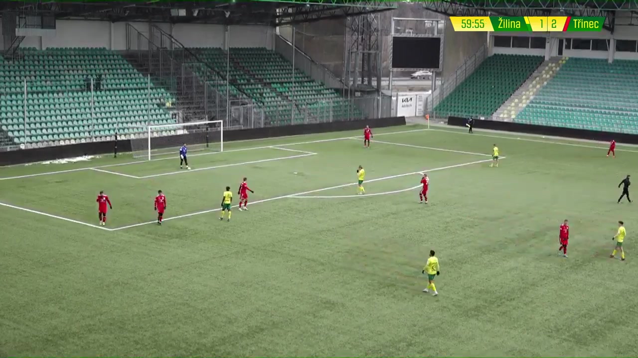 INT CF MSK Zilina Vs Trinec 62 phút Vào, ghi bàn 1:3