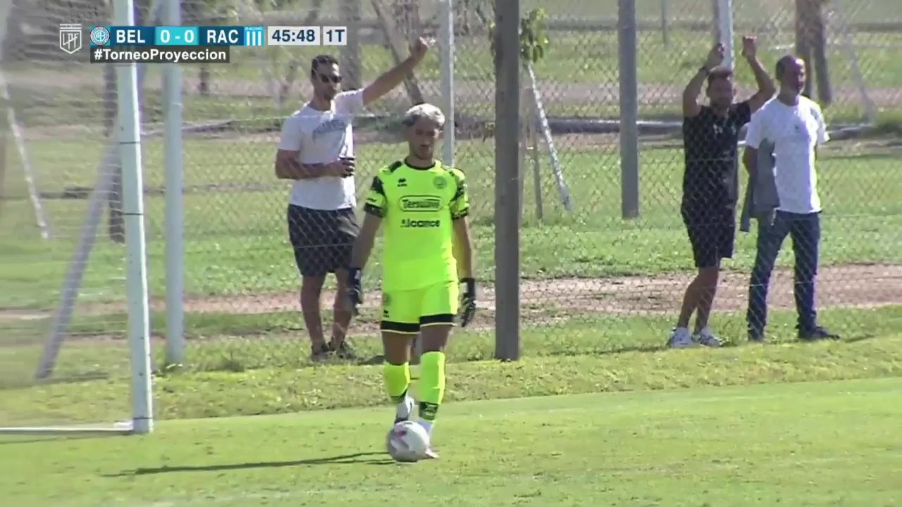 AR L（R） Belgrano Reserves Vs Racing Club Reserves  Goal in 45+ min, Score 0:1