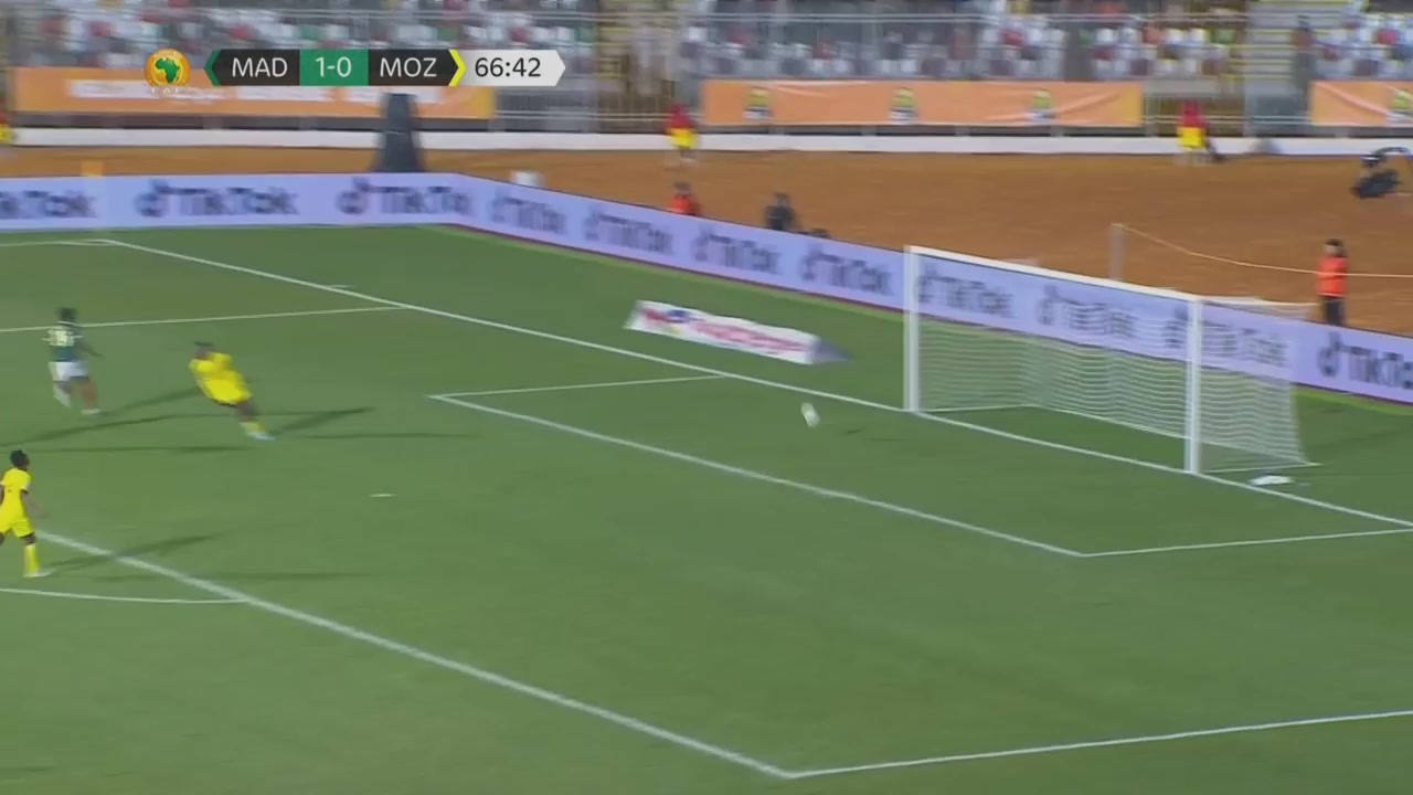 CAF SC 馬達加斯加 Vs 莫桑比克  Goal in 68 min, Score 2:0