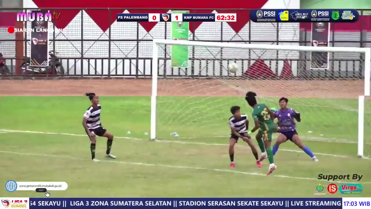 Indo D3 PS Palembang Vs KMP Bumara FC 64 phút Vào, ghi bàn 1:1