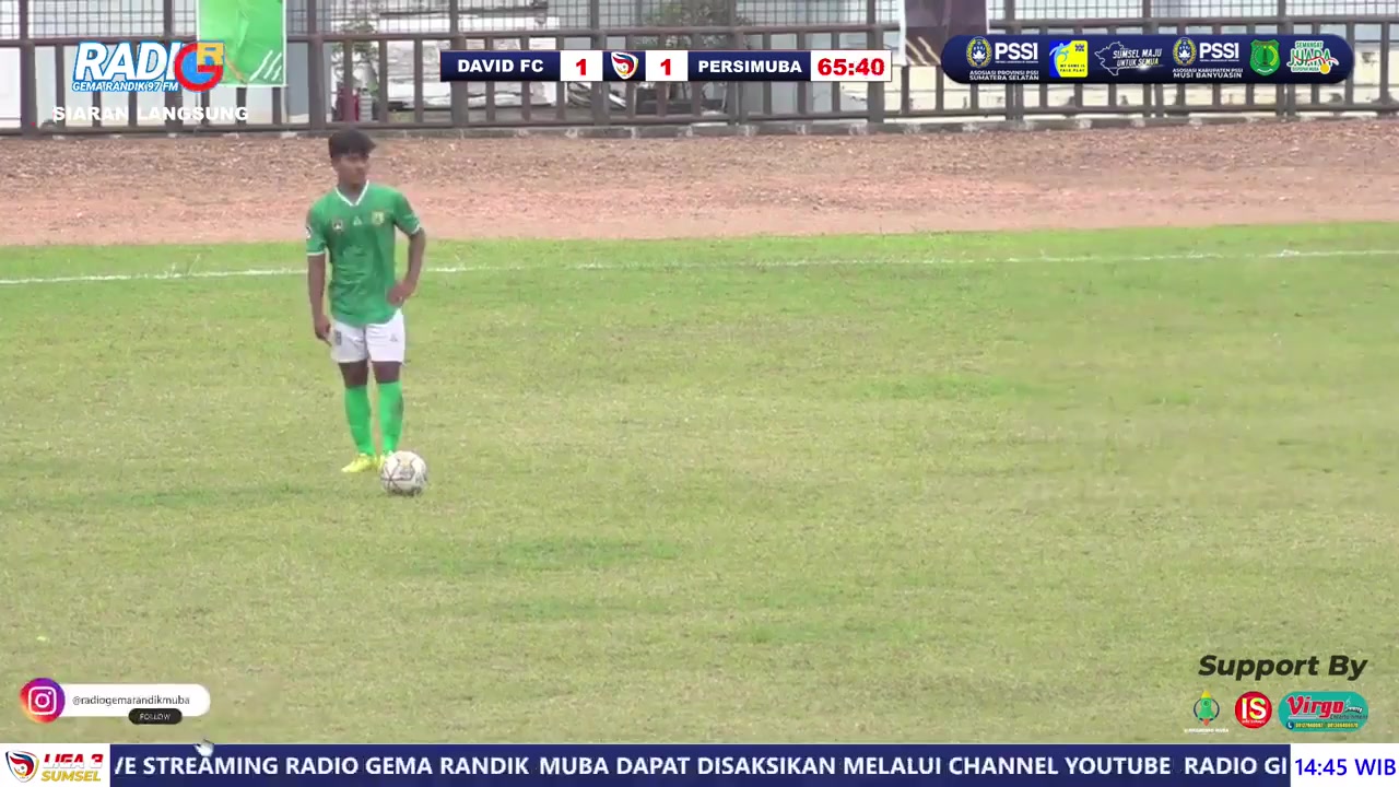 Indo D3 Persimuba Musi Banyuasin Vs David FC 67 phút Vào, ghi bàn 2:1