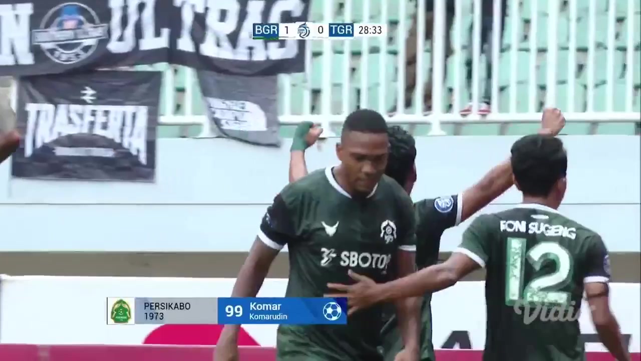 印尼超 印尼軍 Vs 培斯塔坦格朗 27分進球,比分1:0