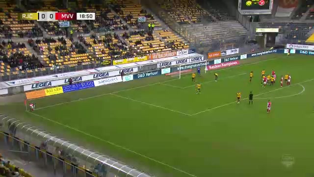 HOL D2 Roda JC Vs MVV Maastricht 19 phút Vào, ghi bàn 0:1