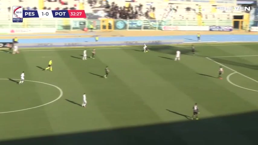 ITA C1 Pescara Vs Potenza 33 phút Vào, ghi bàn 2:0