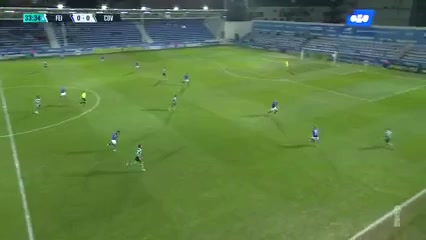 157 Feirense Vs SC Covilha 34 skor gol , skor 0:1