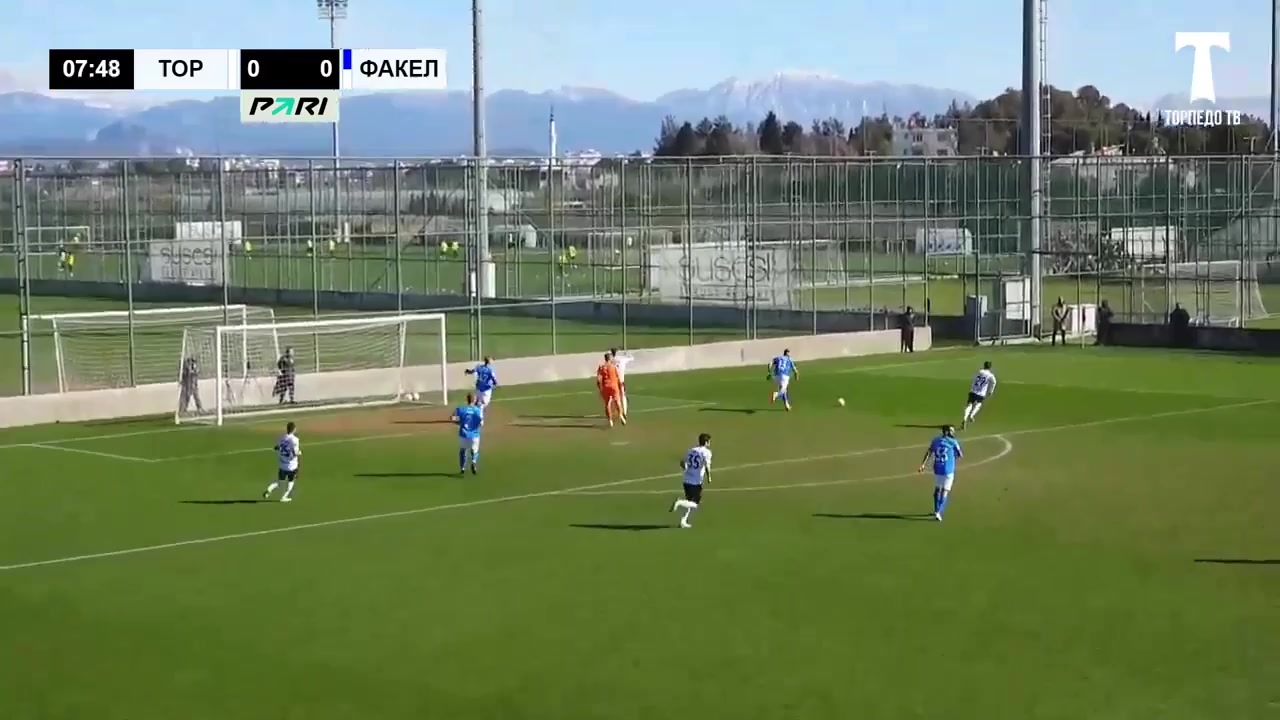 INT CF Torpedo Moscow Vs Fakel 8 phút Vào, ghi bàn 0:1