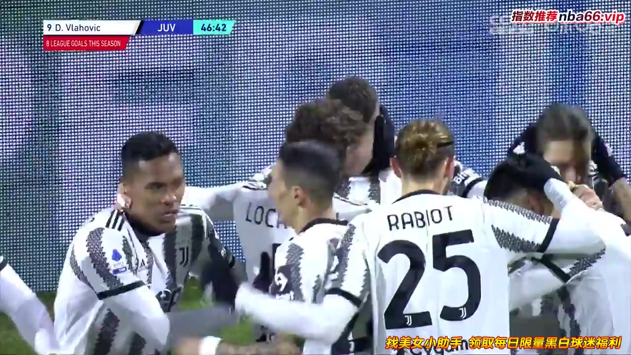 Serie A Salernitana Vs Juventus 46 phút Vào, ghi bàn 0:3