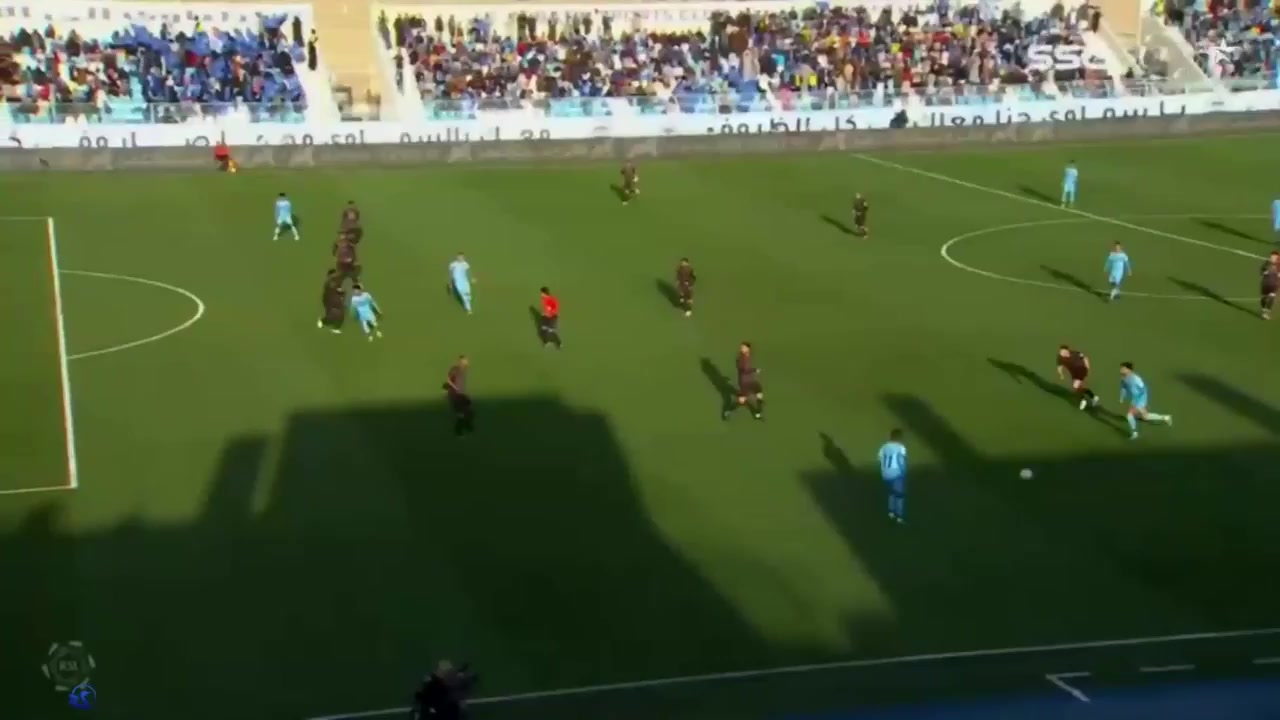 KSA PR 巴腾 Vs Al-Shabab(KSA)  Goal in 30 min, Score 1:0