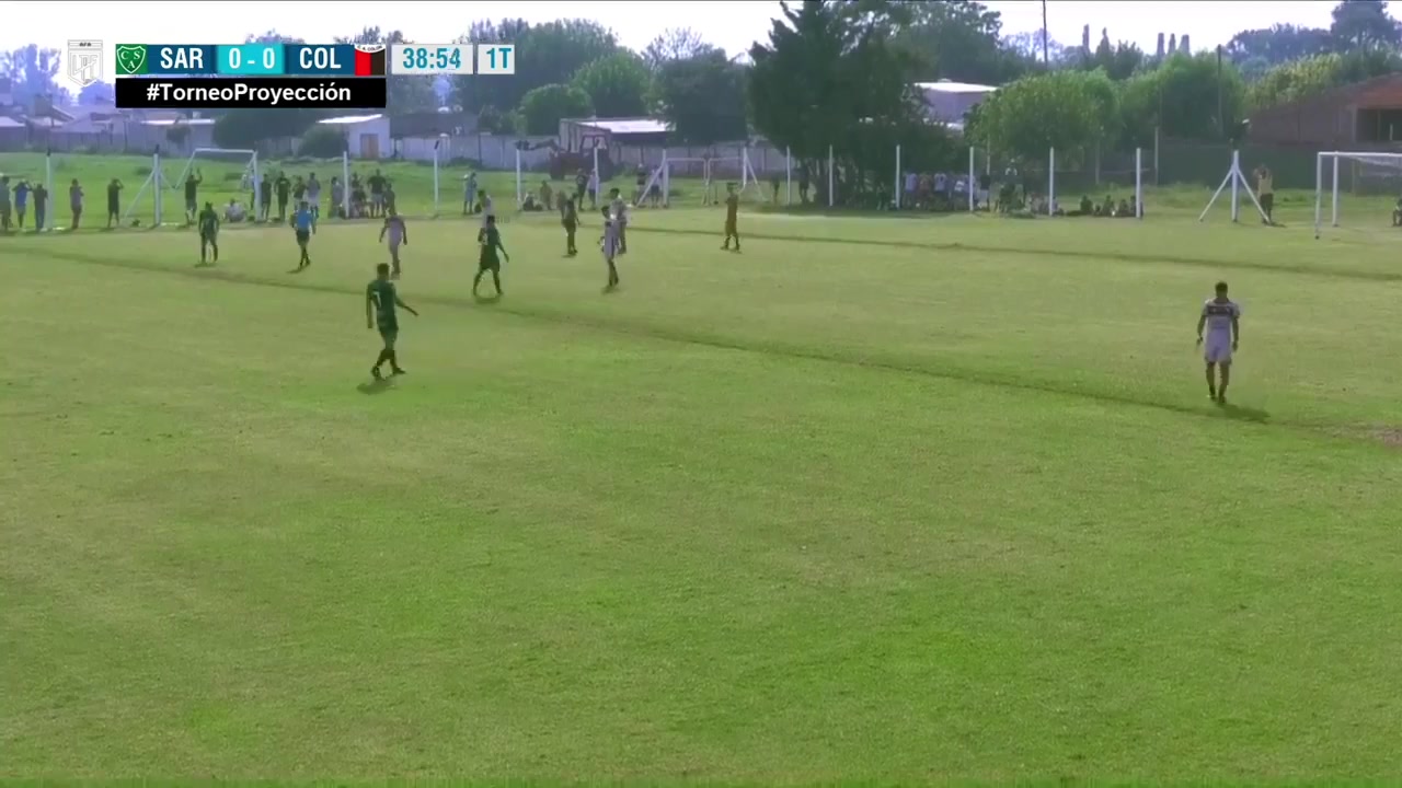 AR L（R） 薩爾米安杜後備隊 Vs Colon Reserves  Goal in 39 min, Score 0:1