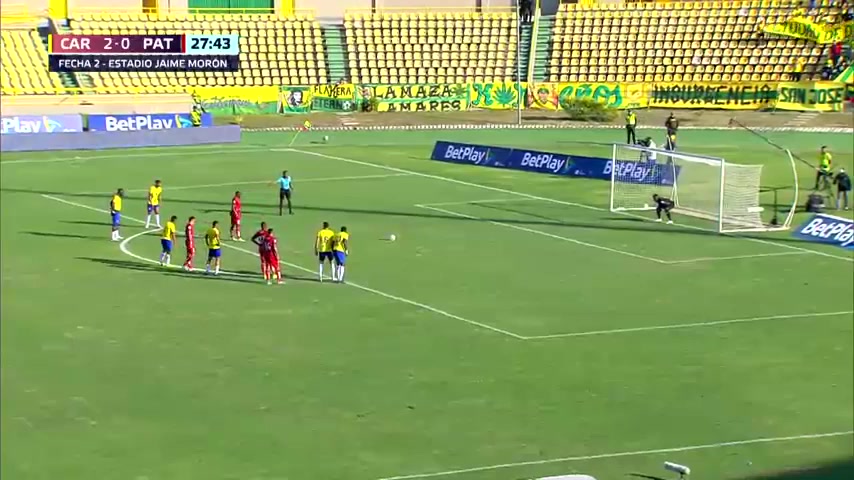 COL D2 Real Cartagena Vs Patriotas FC 27 phút Vào, ghi bàn 2:1