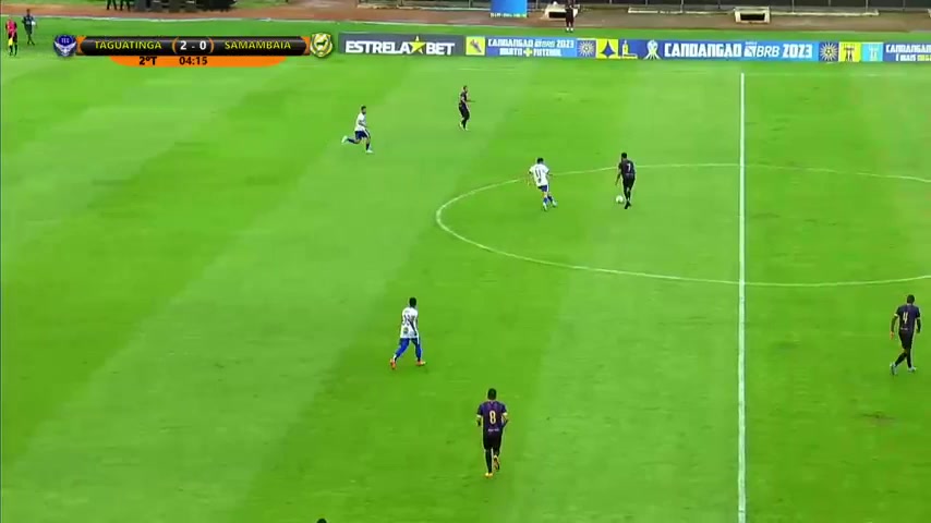 BRA DF CA Taguatinga DF Vs Samambaia DF  Goal in 51 min, Score 3:0