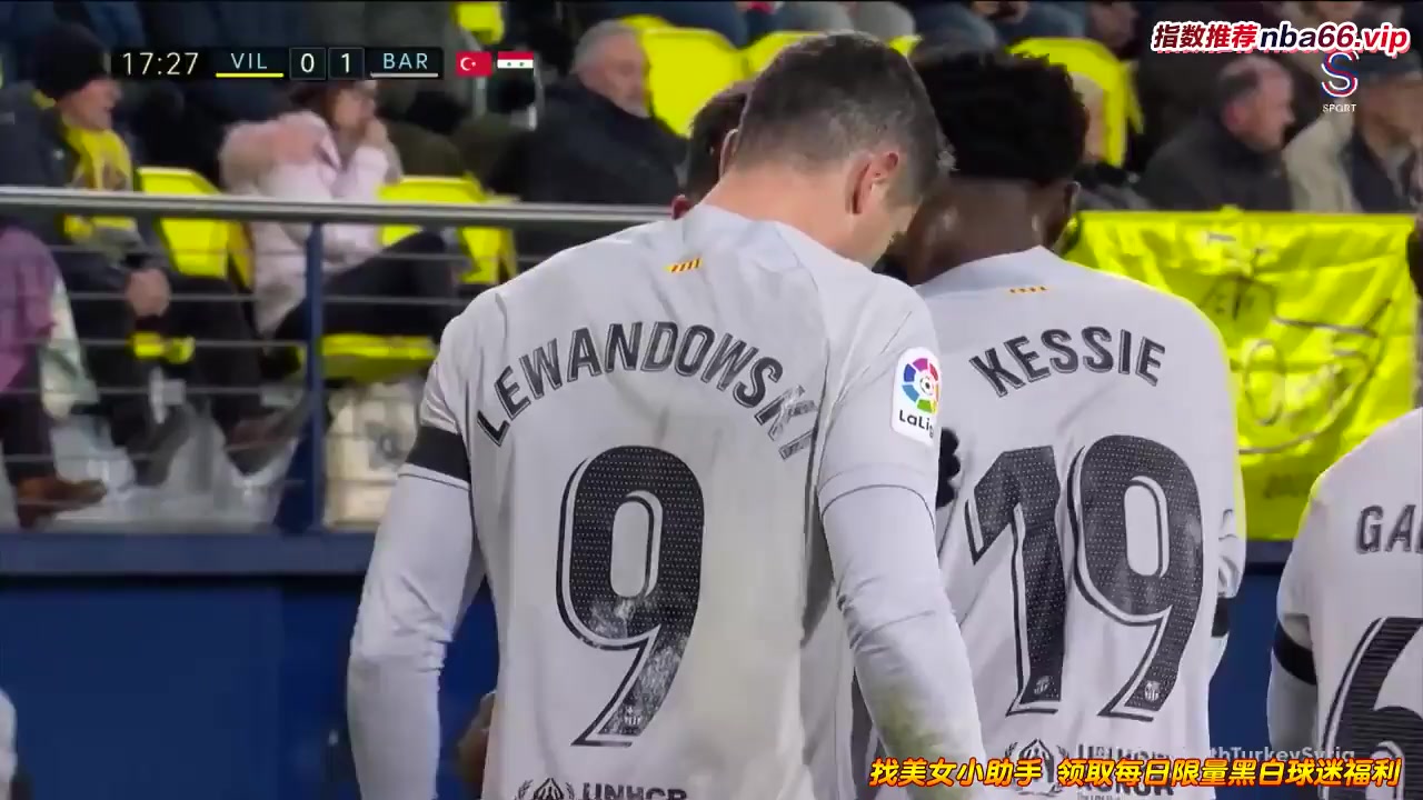 Laliga1 Villarreal Vs FC Barcelona 17 phút Vào, ghi bàn 0:1