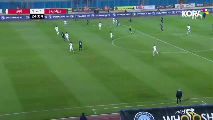 EGY D1 Pyramids FC Vs Enppi 23 ทำประตู  ประตู, ทำคะแนน 1:1