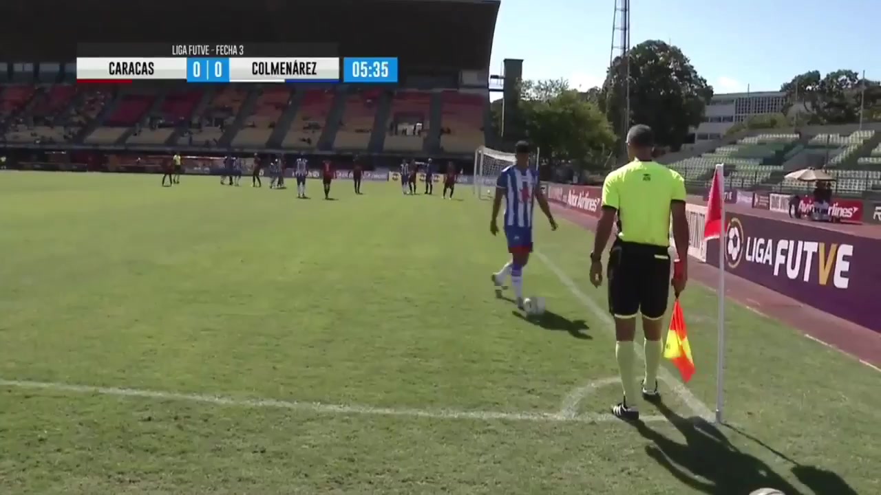 VEN D1 Caracas FC Vs CD Hermanos Colmenares 6 phút Vào, ghi bàn 0:1