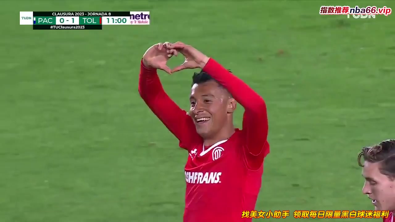 140 Pachuca Vs Toluca 10 skor gol Edgar Ivan Lopez Rodriguez, skor 0:1