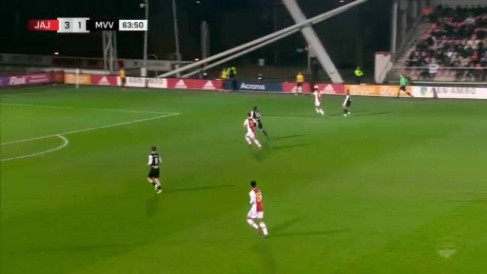 HOL D2 Jong Ajax (Youth) Vs MVV Maastricht 65 phút Vào, ghi bàn 3:2