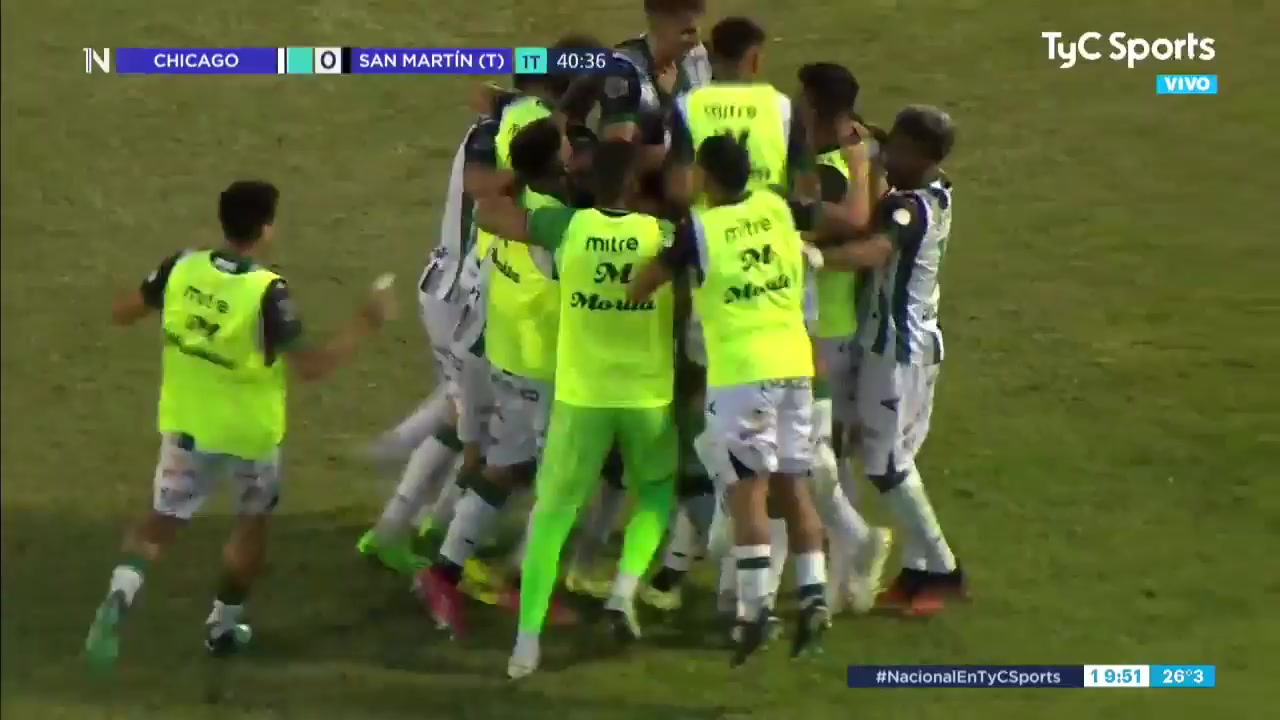 ARG D2 Nueva Chicago Vs San Martin Tucuman 40 phút Vào, ghi bàn 1:0