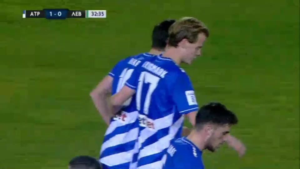 32 Atromitos Athens Vs Levadiakos 32 skor gol , skor 1:0