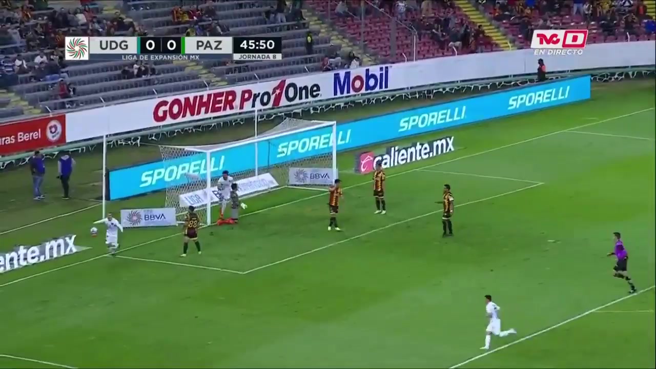 MEX D2 Leones Negros Vs Atletico La Paz 48 phút Jose Romario Hernandez ParraVào, ghi bàn 0:1