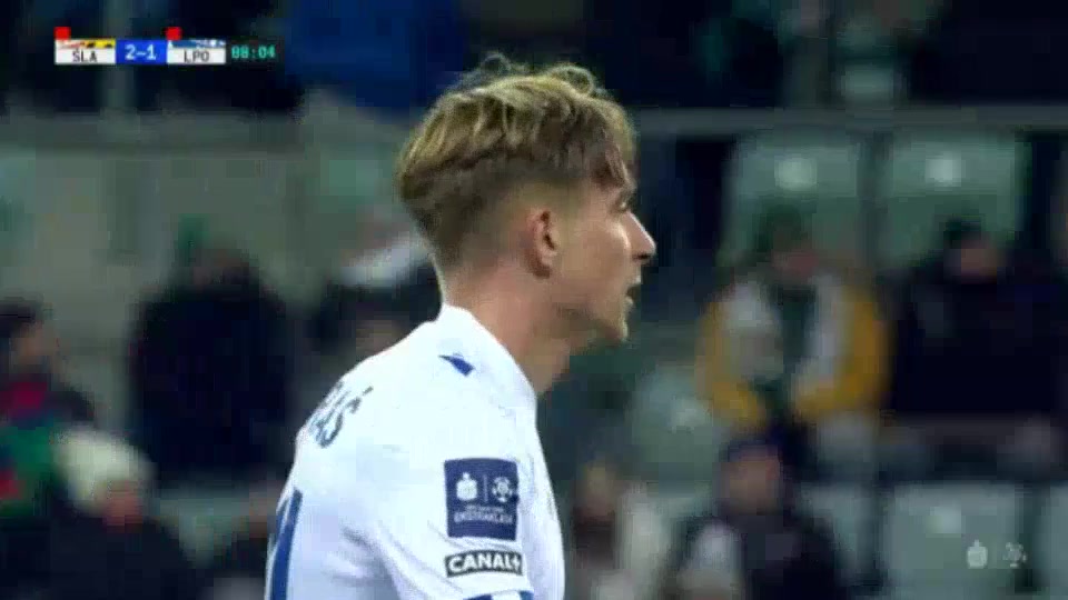 6 Slask Wroclaw Vs Lech Poznan 89 skor gol , skor 2:1