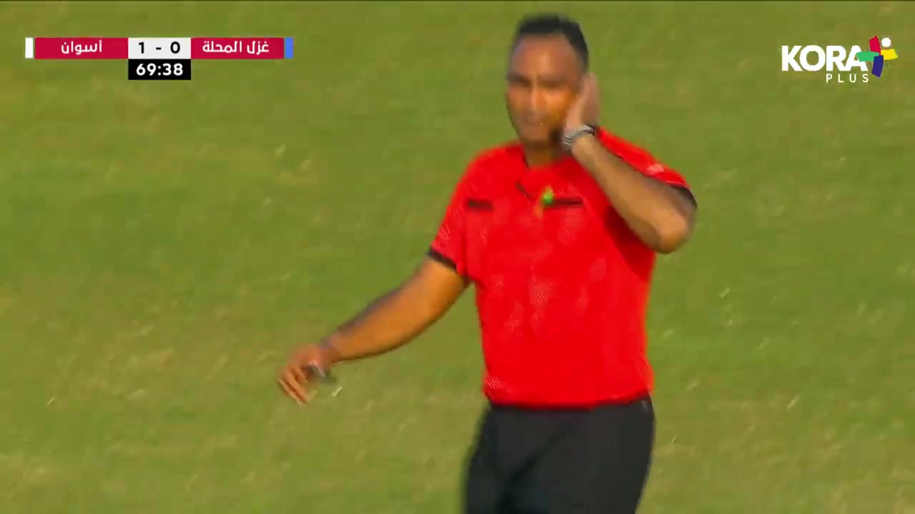 EGY D1 Ghazl El Mahallah Vs Aswan  Goal in 69 min, Score 0:2