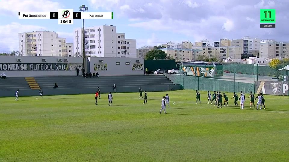 Por U23 Portimonense U23 Vs Farense U23  Goal in 13 min, Score 0:1