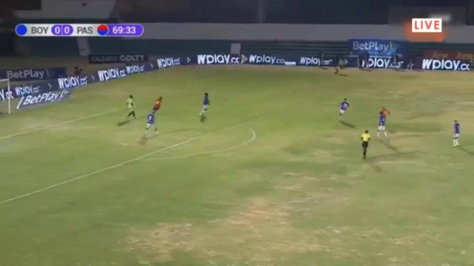 250 Boyaca Chico Vs Deportivo Pasto 72 skor gol , skor 1:0