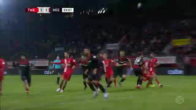 HOL D1 FC Twente Enschede Vs SC Heerenveen  Goal in 32 min, Score 1:1