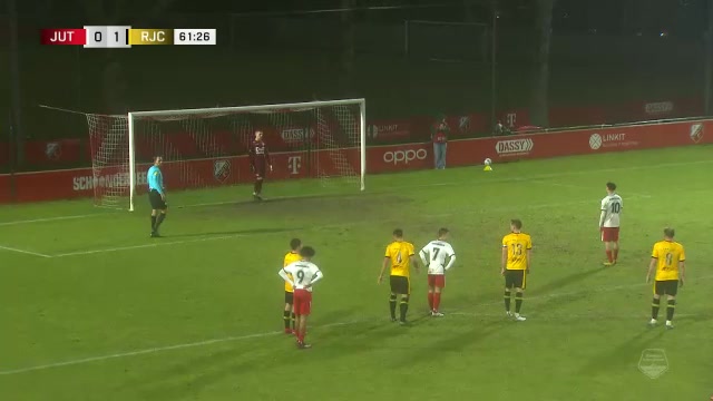 HOL D2 FC Utrecht (Youth) Vs Roda JC 62 phút Vào, ghi bàn 1:1