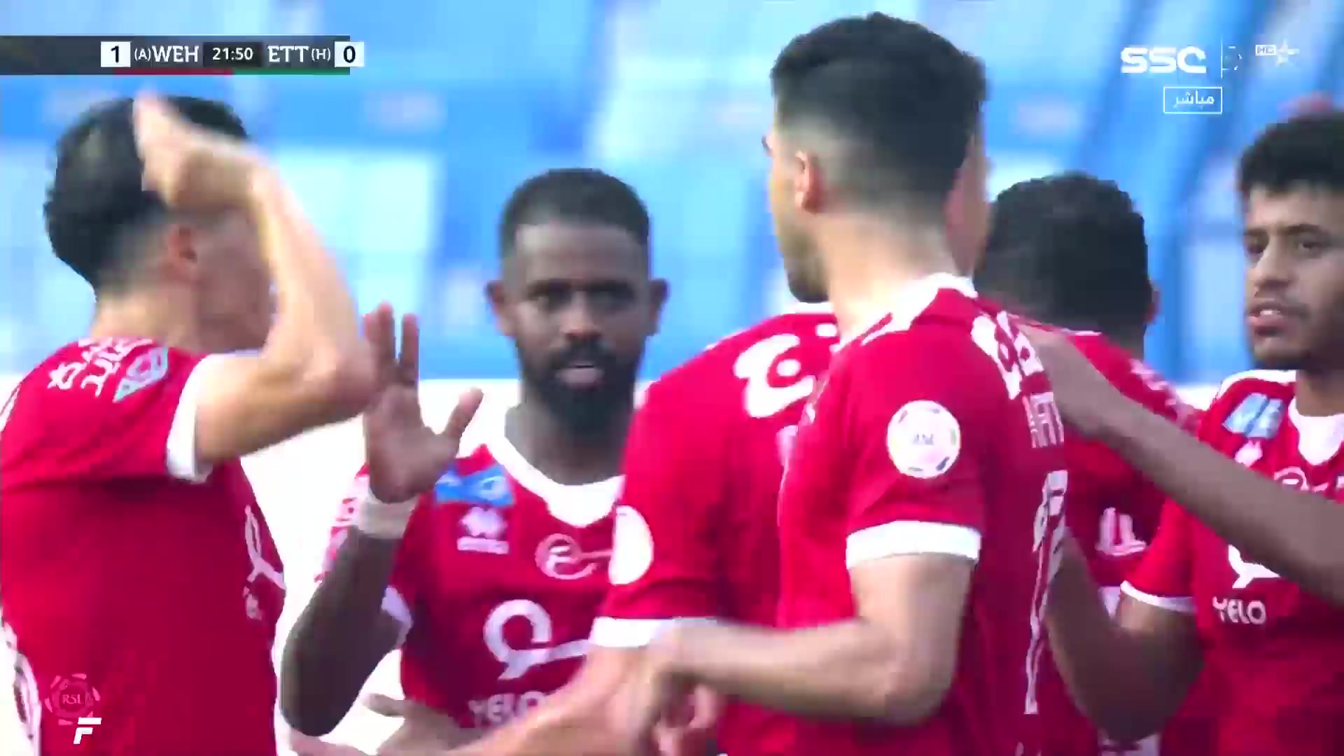 KSA PR Al-Ettifaq Vs Al-Wehda  Goal in 21 min, Score 0:1
